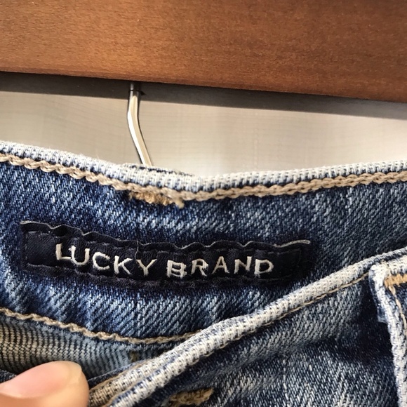 LUCKY BRAND HIGH RISE SLIM BRIDGETTE JEANS SIZE 12/31 - Picture 4 of 13